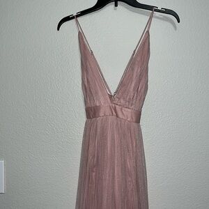 NWOT The Vintage Shop Maxi Dress-Peach color